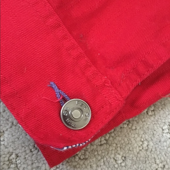 Red Jean Jacket - Picture 8 of 8